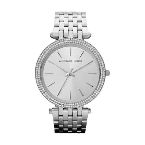 michael kors silver bracelet watch|michael kors buckle bracelet.